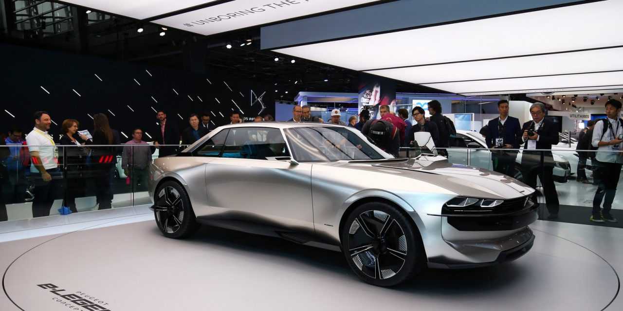 Peugeot e-Legend la Salonul Auto de la Paris